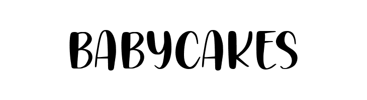 BABYCAKES  Fuentes Gratis Descargar