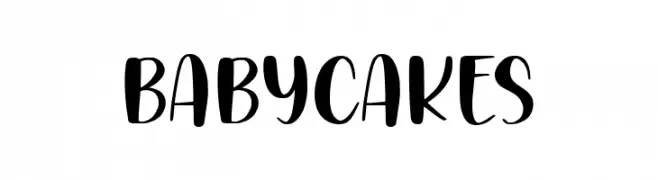 BABYCAKES  Frei Schriftart Herunterladen