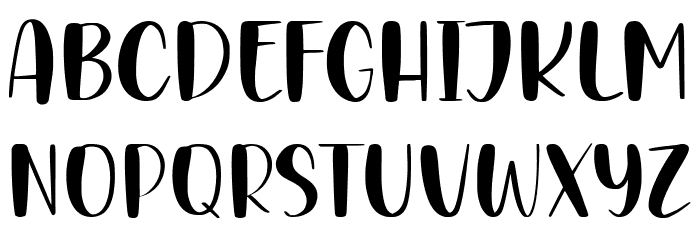 BABYCAKES Font LOWERCASE
