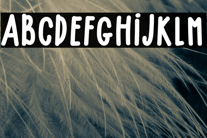 BABYGIRLY Font examples