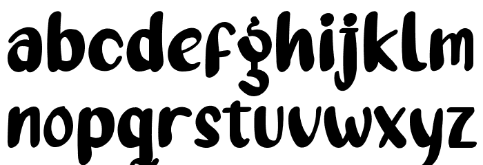 BACK HOME Font LOWERCASE