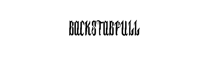 BACKSTABFULL Fonte