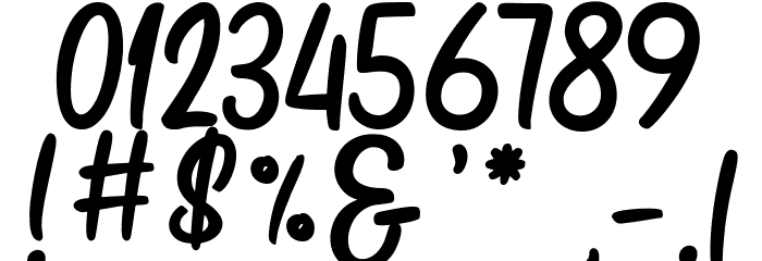 BACKTO SCHOOL-Italic Font OTHER CHARS