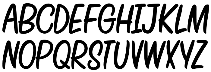 BACKTO SCHOOL-Italic Font LOWERCASE