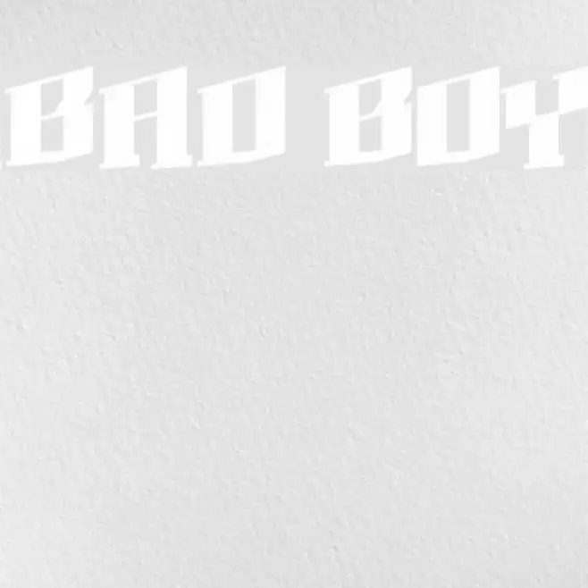 BAD BOY Font examples