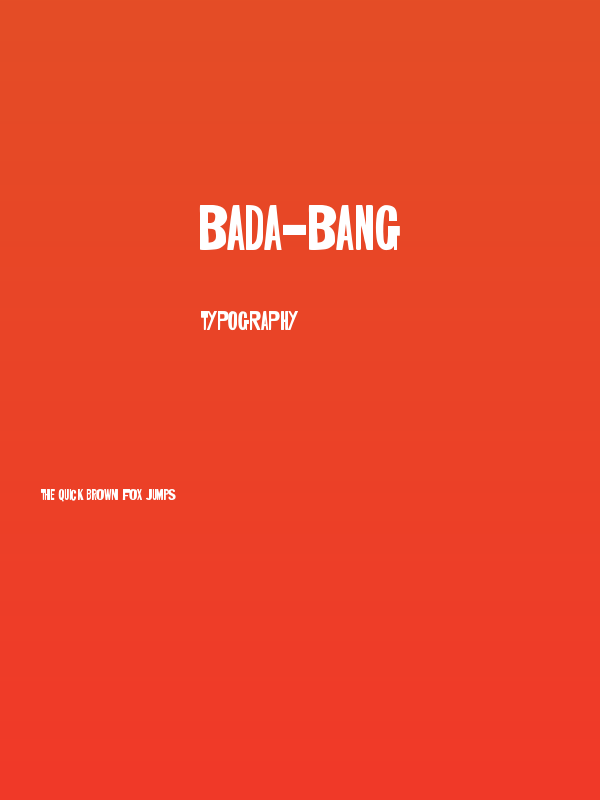 BADA-BANG Poster