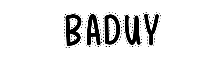 BADUY  Descarca Fonturi Gratis