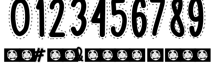 BADUY Font OTHER CHARS
