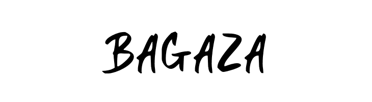 BAGAZA  les polices de caractères gratuit tlcharger