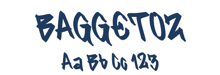 BAGGETOZ Font Preview
