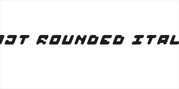 BAJT Rounded Italic Logo