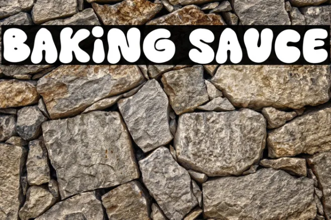 BAKING SAUCE Example 2