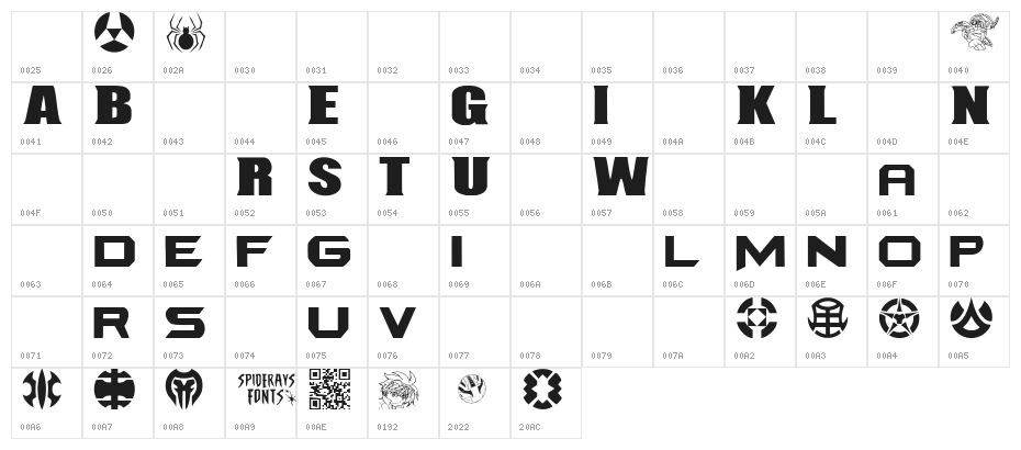 BAKUGAN BRAWL Character Map