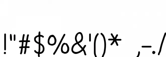 BAKUGAN Font OTHER CHARS