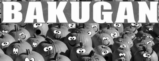 BAKUGAN Font examples