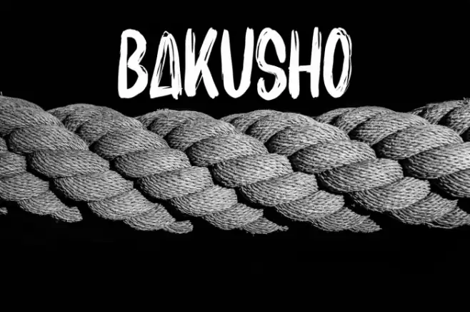 BAKUSHO Font examples