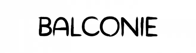 BALCONIE  Frei Schriftart Herunterladen