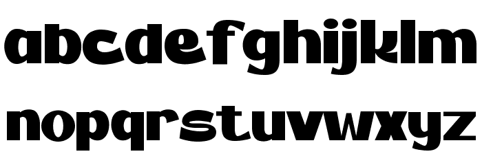 BALDER Font LOWERCASE