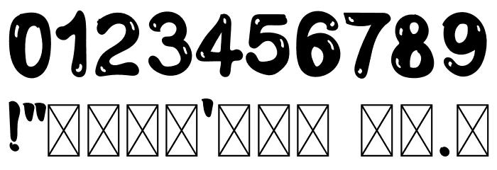 BALGHINA V2 Demo Font OTHER CHARS