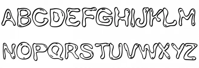BALGHINADEMO-Regular Шрифта ВЕРХНИЙ