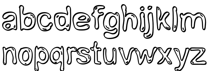 BALGHINADEMO-Regular Font LOWERCASE
