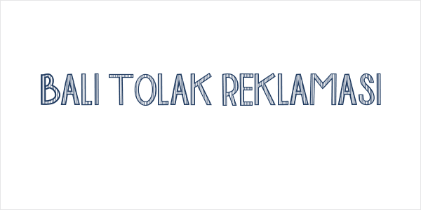 BALI TOLAK REKLAMASI Logo