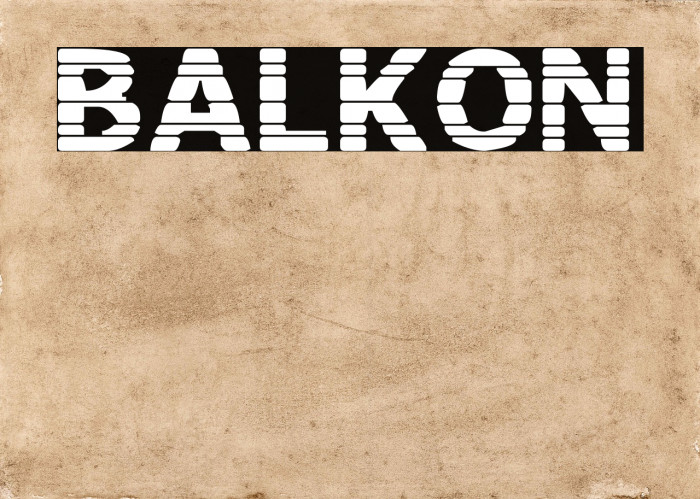 BALKON Font examples