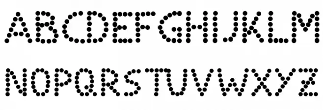 BALL bold Schriftart Groß