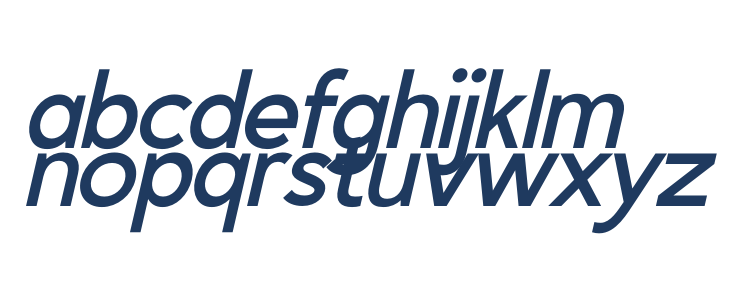 BALLAD Italic Lowercase