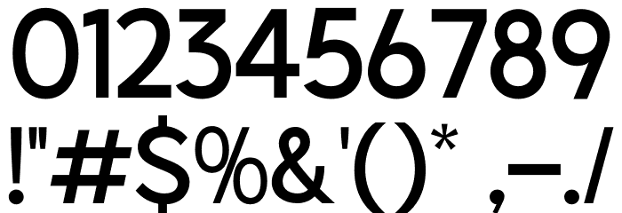 BALLAD Font OTHER CHARS
