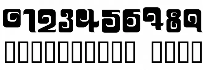 BALLOM Font OTHER CHARS