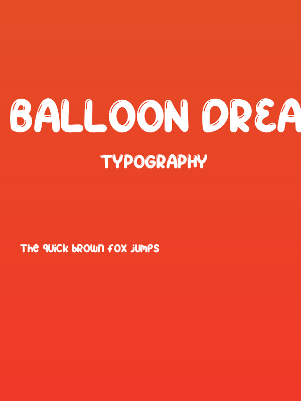 BALLOON DREAMS Poster