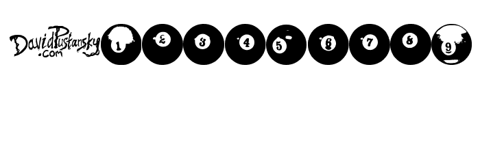 BALLS BALLS AND MORE BALLS Font OTHER CHARS
