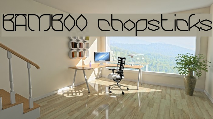 BAMBOO chopsticks Example 2