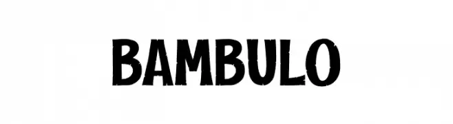 BAMBULO  Скачать бесплатные шрифты