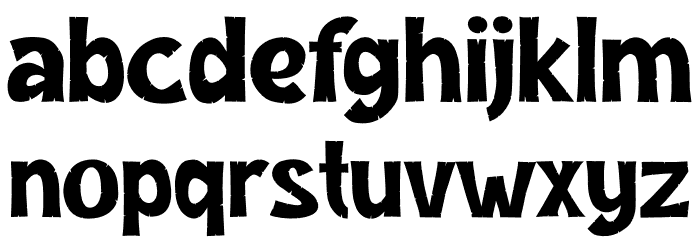 BAMBULO Font LOWERCASE