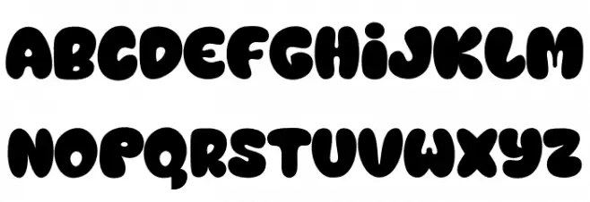 BAMEW Personal Use Schriftart Groß