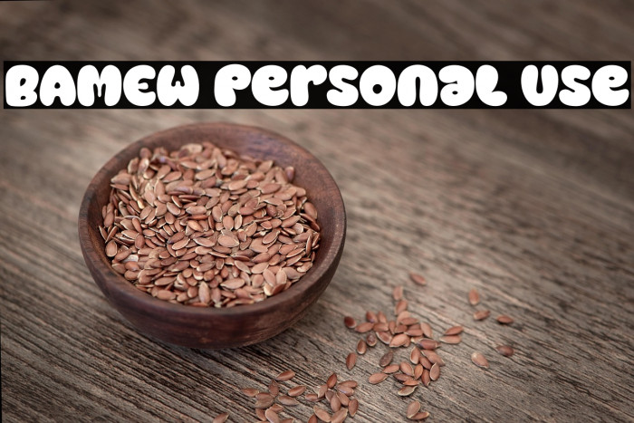 BAMEW Personal Use Example 1