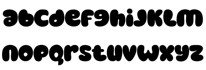 BAMEW Personal Use Font LOWERCASE