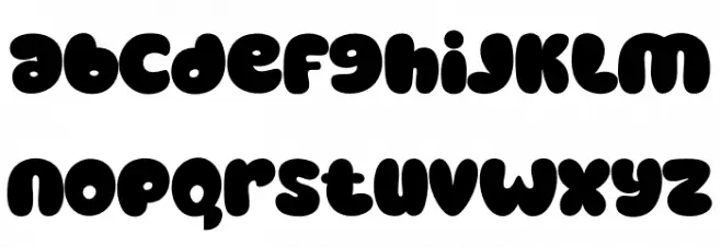 BAMEW Personal Use Font LOWERCASE