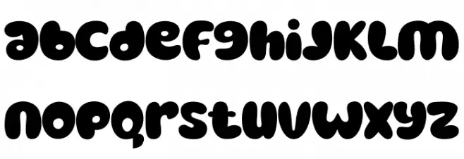 BAMEW Thin Personal Use Caratteri MINUSCOLO