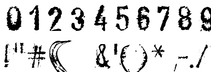 BANANA TYPE Font OTHER CHARS