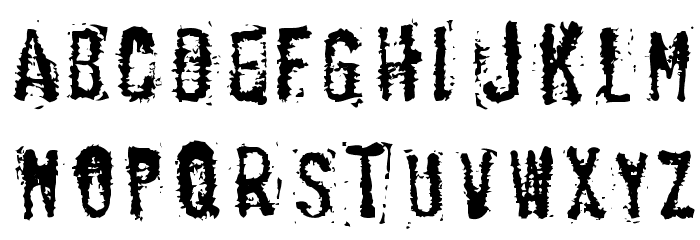 BANANA TYPE Font LOWERCASE
