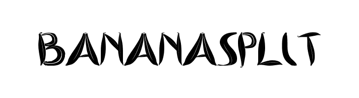 BANANASPLIT Font