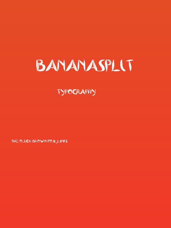 BANANASPLIT Poster