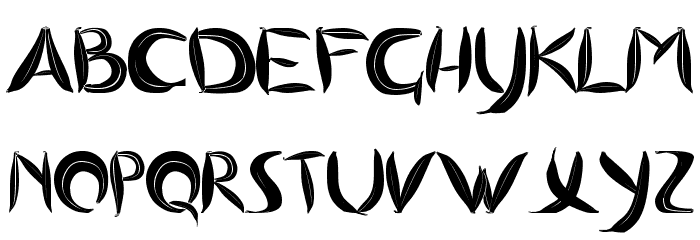 BANANASPLIT Font LOWERCASE