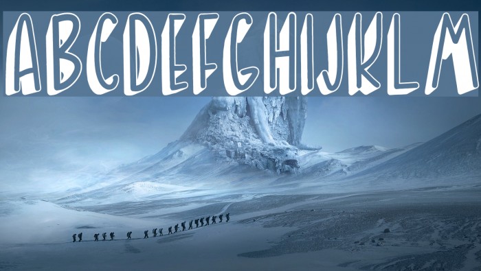 BANDA NEIRA Font examples