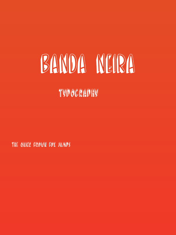 BANDA NEIRA Poster