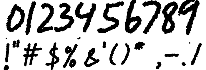 BANDEM Font OTHER CHARS
