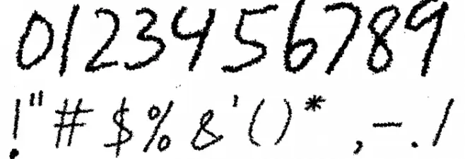 BANDEM Font OTHER CHARS